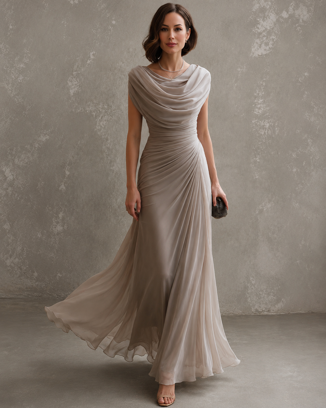 Elegante Vestido Largo Maëlle