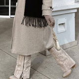 Botas cowboy Lavinia beige