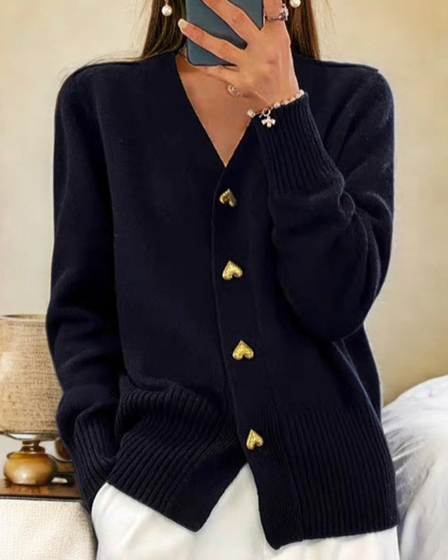 Michaela | Cardigan com Decote em V