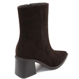 Botins Nela em Marrom Escuro