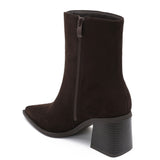 Botins Nela em Marrom Escuro