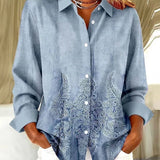 Delamont Paris | Camisa Botânica Vintage com Botões