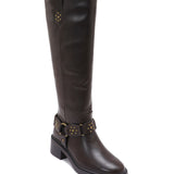 Botas Nyra com Detalhes em Tachas Castanhas