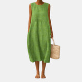 Olivia™ | Robe Midi Brisa do Dia-a-Dia