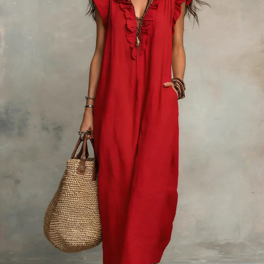 Camélia | Vestido Longo Estilo Boêmio