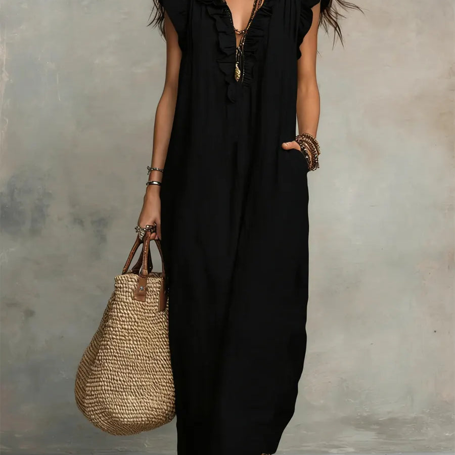 Camélia | Vestido Longo Estilo Boêmio