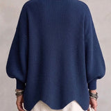 Victoire | Cardigan Oversized com Botões Dourados Elegantes