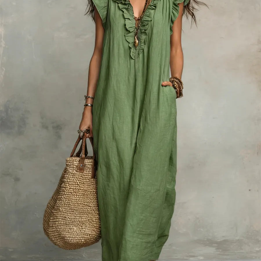 Camélia | Vestido Longo Estilo Boêmio
