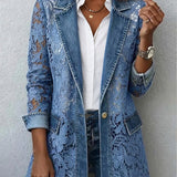 Alicia | Blazer com Renda Floral