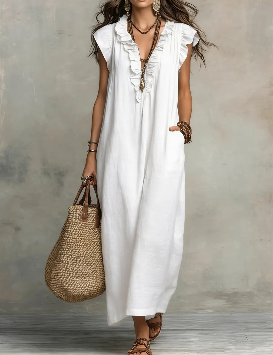 Camélia | Vestido Longo Estilo Boêmio