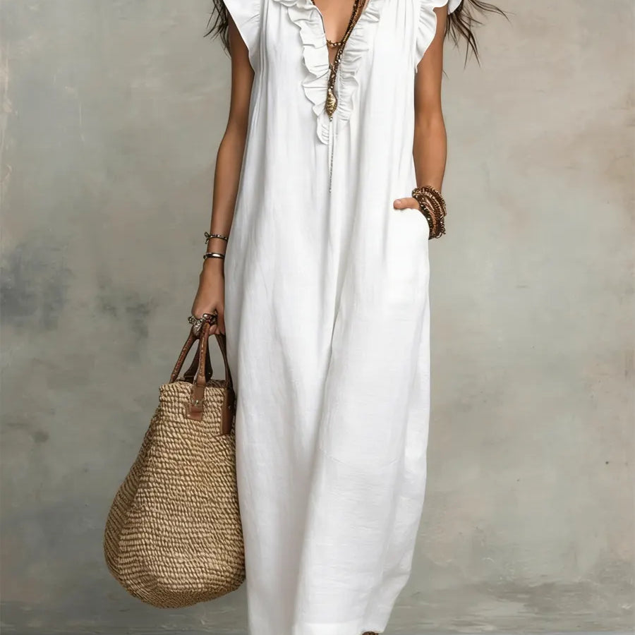 Camélia | Vestido Longo Estilo Boêmio