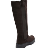 Botas Ivi em Camurça Marrom