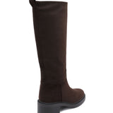 Botas Sarina em tom de castanho