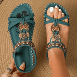 Simona | Sandálias Comfort Estilo Ibiza