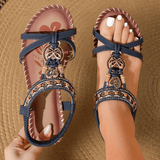 Simona | Sandálias Comfort Estilo Ibiza