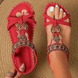 Simona | Sandálias Comfort Estilo Ibiza