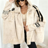 🧥 60% DE DESCONTO! ✨ Casaco Casual com Capuz e Zíper em Peluche para Mulher - Forro Polar com Bolso Oculto para um Estilo Confortável e Quente ❄️🛍️