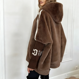 🧥 60% DE DESCONTO! ✨ Casaco Casual com Capuz e Zíper em Peluche para Mulher - Forro Polar com Bolso Oculto para um Estilo Confortável e Quente ❄️🛍️