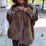 🧥 60% DE DESCONTO! ✨ Casaco Casual com Capuz e Zíper em Peluche para Mulher - Forro Polar com Bolso Oculto para um Estilo Confortável e Quente ❄️🛍️