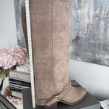 Beige Lexa Boots