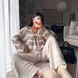 Botas de plataforma forradas en color beige Nina