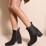 Vina Brown Ankle Boots