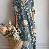 Élisabeth | Long Willow Bloom Dress