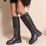 Botas Xiva em Tom Castanho
